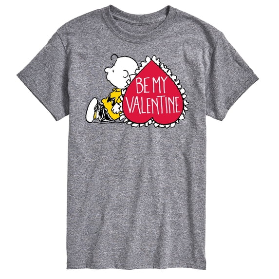 Peanuts - Be My Valentine - Men's Short Sleeve Graphic T-Shirt