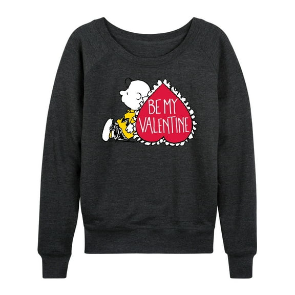 Peanuts - Be My Valentine - Women's Lightweight French Terry Long Sleeve Shirt