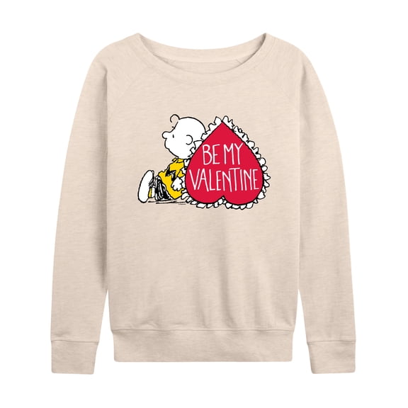 Peanuts - Be My Valentine - Women's Lightweight French Terry Long Sleeve Shirt