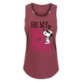 thumbnail image 1 of Peanuts - Be My Valentine - Women's Racerback Tank Top, 1 of 5