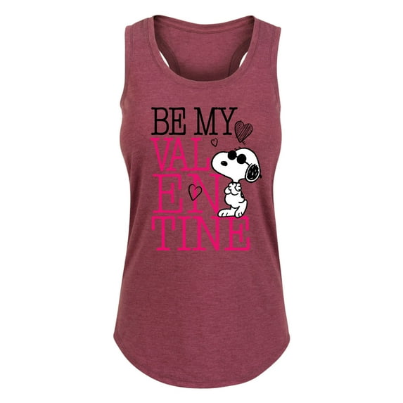Peanuts - Be My Valentine - Women's Racerback Tank Top