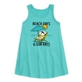 thumbnail image 1 of Peanuts - Beach Days Sun Rays - Toddler and Youth Girls Aline Dress, 1 of 5