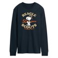 thumbnail image 1 of Peanuts - Beagle Scout 50 Year Badge - Men's Long Sleeve T-Shirt, 1 of 5