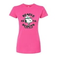 thumbnail image 1 of Peanuts - Beagle Scout 50 Years - Juniors Fitted Graphic T-Shirt, 1 of 5