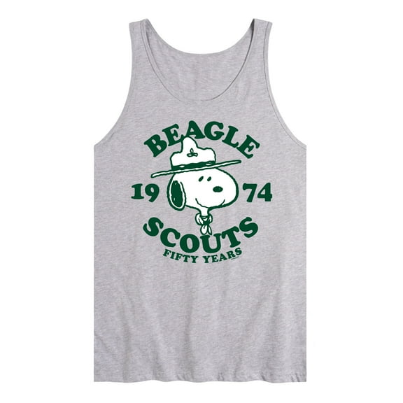 Peanuts - Beagle Scout 50 Years - Men's Jersey Tank Top