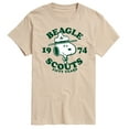 thumbnail image 1 of Peanuts - Beagle Scout 50 Years - Men's Short Sleeve Graphic T-Shirt, 1 of 1