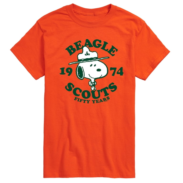 Peanuts - Beagle Scout 50 Years - Men's Short Sleeve Graphic T