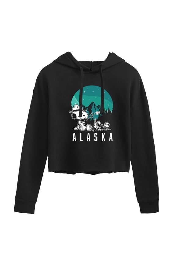 - Beagle Scout Alaska - Juniors Cropped Pullover Hoodie
