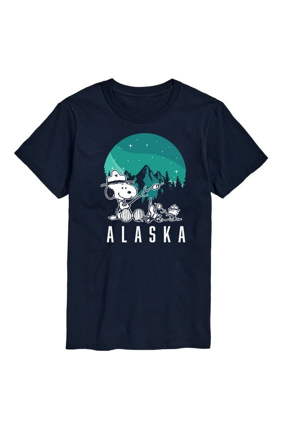 - Beagle Scout Alaska - Men's Short Sleeve Graphic T-Shirt