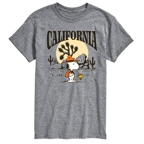 Peanuts - Beagle Scout California - Men's Short Sleeve Graphic T-Shirt