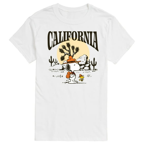 Peanuts - Beagle Scout California - Men's Short Sleeve Graphic T-Shirt