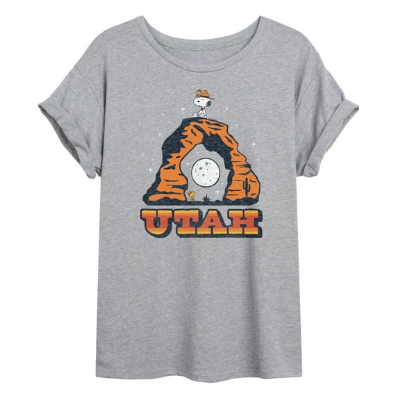 Peanuts - Beagle Scout Utah - Women's Oversized T-Shirt