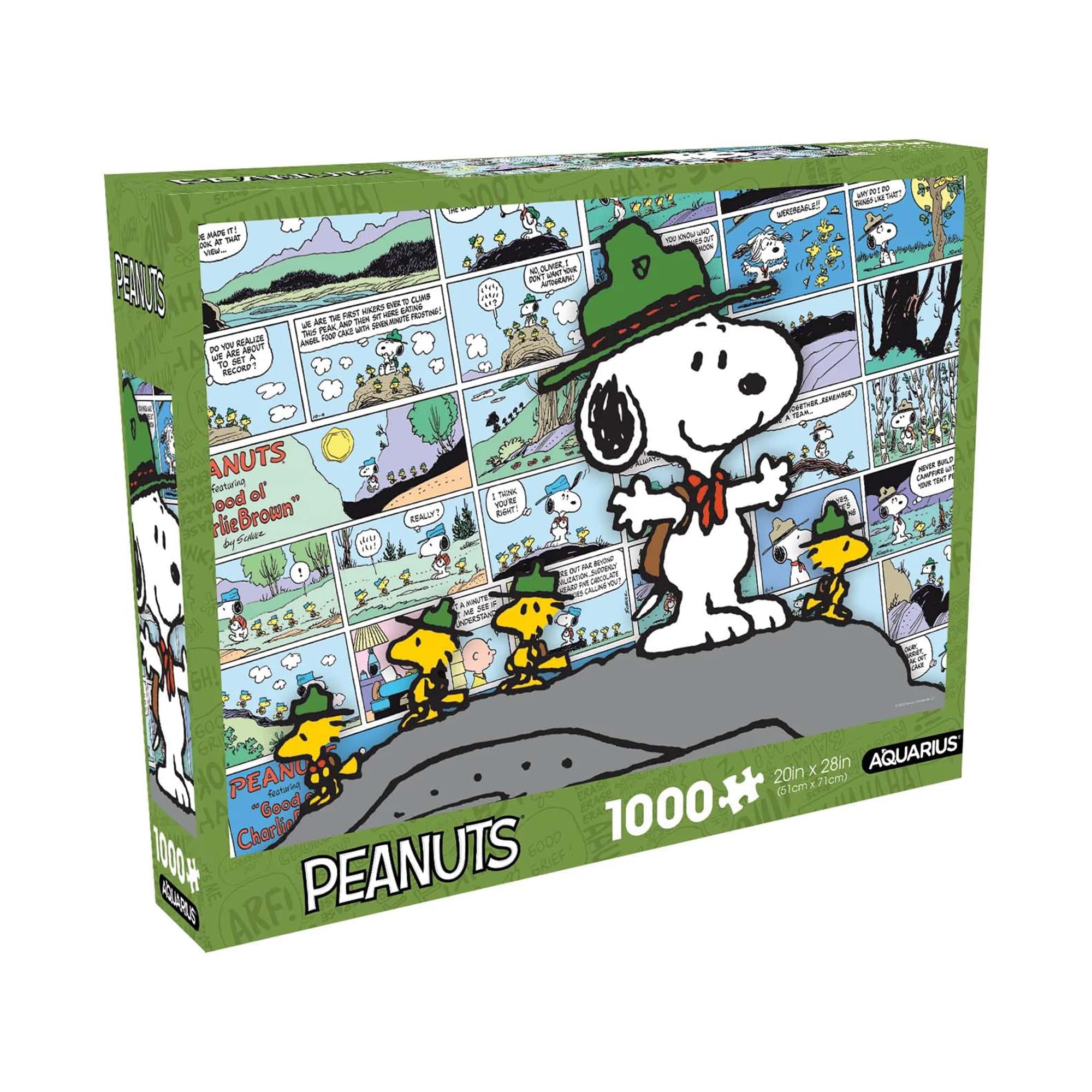 Peanuts Beagle Scouts 1000 Piece Jigsaw Puzzle - Walmart.com