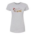 thumbnail image 1 of Peanuts - Beagle Scouts Fire - Juniors Fitted Graphic T-Shirt, 1 of 5