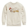 thumbnail image 1 of Peanuts - Beagle Scouts Fire - Toddler & Youth Crewneck Fleece Sweatshirt, 1 of 5
