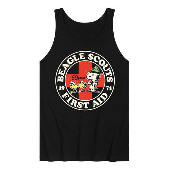 Peanuts - Beagle Scouts First Aid - Men's Jersey Tank Top