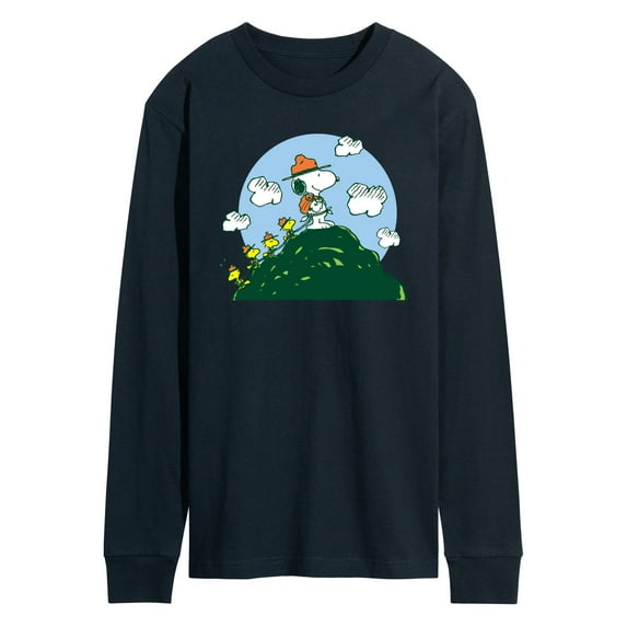Peanuts - Beagle Scouts Hill - Men's Long Sleeve T-Shirt