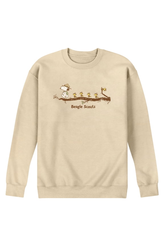 - Beagle Scouts - Men's Long Sleeve Crew Fleece Sweatshirt