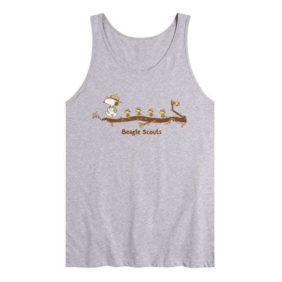 Peanuts - Beagle Scouts - Men's Sleeveless Graphic Tank