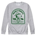 thumbnail image 1 of Peanuts - Beagle Scouts One Color Badge - Men's Crew Neck Fleece Pullover, 1 of 5