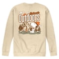 thumbnail image 1 of Peanuts - Beagle Scouts Outdoors Men's Graphic Fleece Sweatshirt, 1 of 5