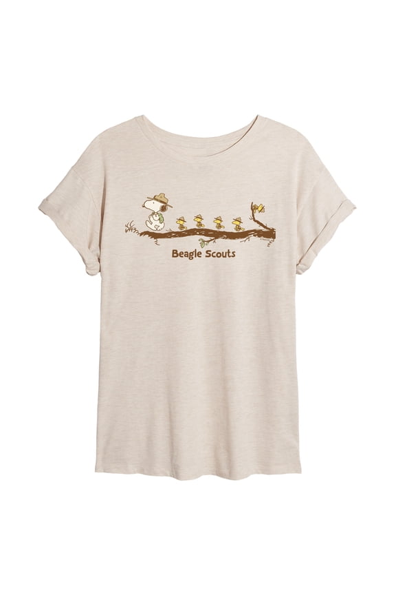 - Beagle Scouts - Women's Oversized Graphic T-Shirt