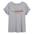 thumbnail image 1 of Peanuts - Beagle Scouts - Women's Oversized Graphic T-Shirt, 1 of 5