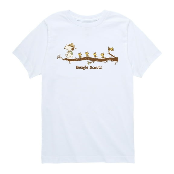Peanuts - Beagle Scouts - Youthshort Sleeve Graphic T-Shirt