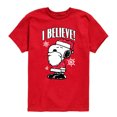 thumbnail image 1 of Peanuts - Believe - Youth Boys Short Sleeve Graphic T-Shirt, 1 of 4