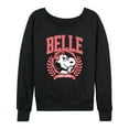 thumbnail image 1 of Peanuts - Belle Collegiate - Women's French Terry Pullover Sweatshirt, 1 of 6