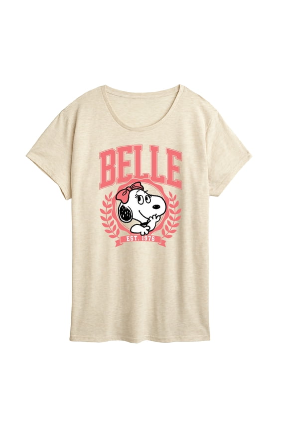 - Belle Collegiate - Women's Short Sleeve Graphic T-Shirt