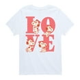 thumbnail image 1 of Peanuts - Belle Love - Toddler And Youth Short Sleeve Tee, 1 of 5