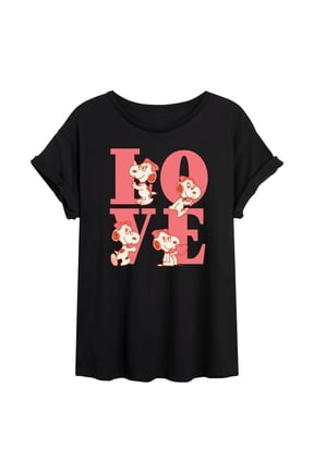 - Belle Love - Women's Oversized Graphic T-Shirt