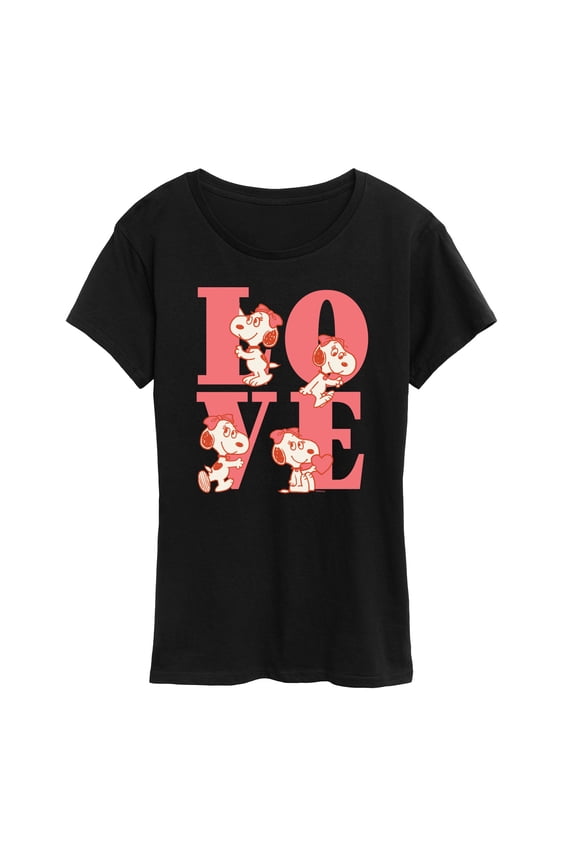 - Belle Love - Women's Short Sleeve Graphic T-Shirt