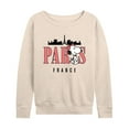 thumbnail image 1 of Peanuts - Belle Paris France - Women's French Terry Pullover Sweatshirt, 1 of 6