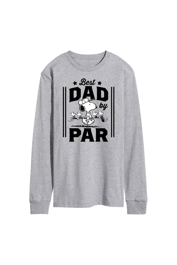 - Best Dad By Par - Men's Long Sleeve T-Shirt