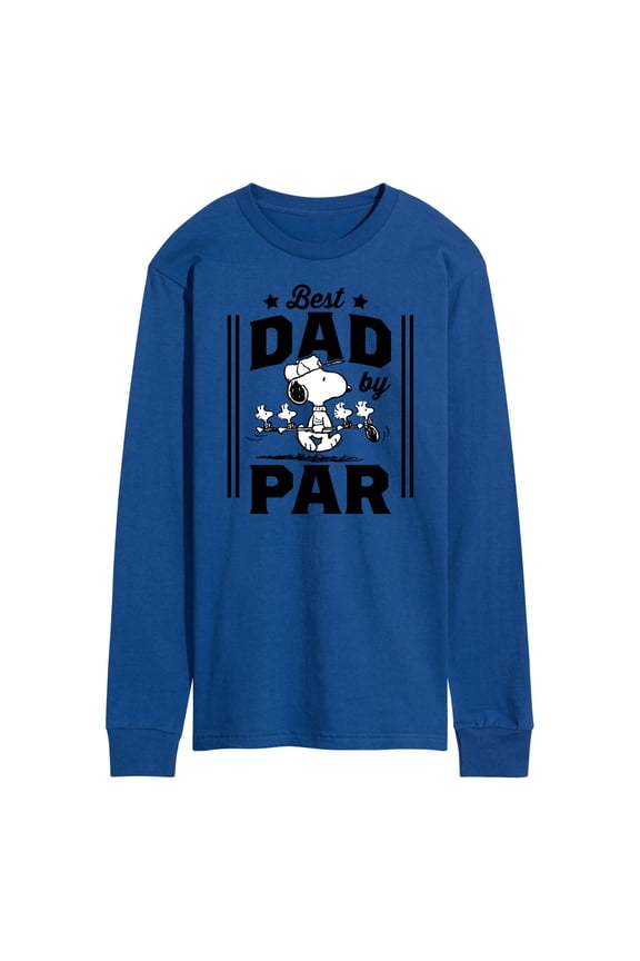 - Best Dad By Par - Men's Long Sleeve T-Shirt