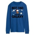 thumbnail image 1 of Peanuts - Best Dad In The Galaxy Snoopy - Men's Long Sleeve T-Shirt, 1 of 6