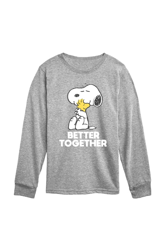- Better Together - Youth Boys Long Sleeve Graphic T-Shirt