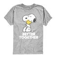thumbnail image 1 of Peanuts - Better Together - Youth Boys Short Sleeve Graphic T-Shirt, 1 of 5