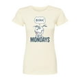 thumbnail image 1 of Peanuts - Bleah Mondays Snoopy - Juniors Fitted Graphic T-Shirt, 1 of 5