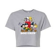 thumbnail image 1 of Peanuts - Boo Crew - Juniors Cropped Cotton Blend T-Shirt, 1 of 6