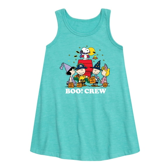 Peanuts - Boo Crew - Toddler and Youth Girls A-line Dress