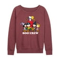 thumbnail image 1 of Peanuts - Boo Crew - Women's Lightweight French Terry Long Sleeve Shirt, 1 of 6