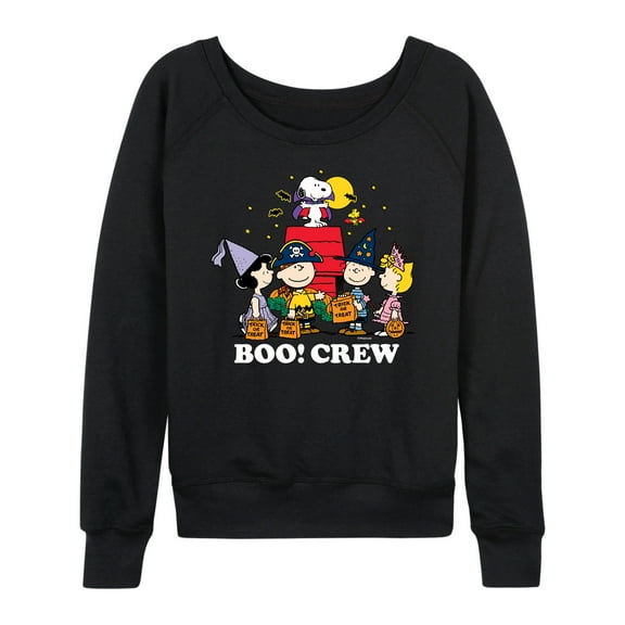 Peanuts - Boo Crew - Women's Lightweight French Terry Long Sleeve Shirt