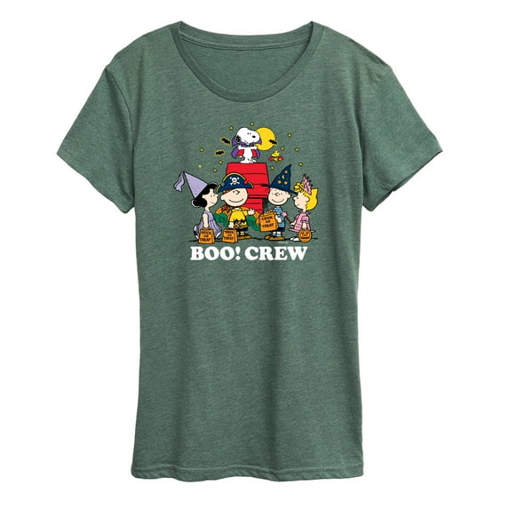 Peanuts - Boo Crew - Women's Short Sleeve Graphic T-Shirt