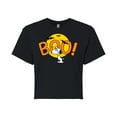 thumbnail image 1 of Peanuts - Boo Snoopy - Juniors Cropped Cotton Blend T-Shirt, 1 of 6