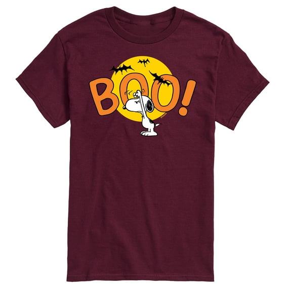 Peanuts - Boo Snoopy - Men's Short Sleeve Graphic T-Shirt