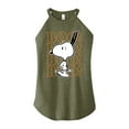 thumbnail image 1 of Peanuts - Boo Snoopy Scared - Juniors High Neck Tank Top, 1 of 6