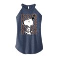 thumbnail image 1 of Peanuts - Boo Snoopy Scared - Juniors High Neck Tank Top, 1 of 6